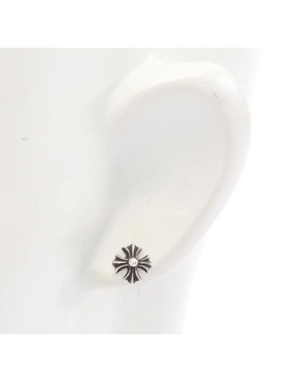 Chrome Hearts Earrings CH Plus Stud 925 Sterling Silver
